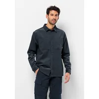 Jack Wolfskin Trackfinder Langarmhemd - Night Blue - XL