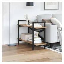 vidaXL Bücherregal 100 x 33,5 x 64 cm Braun