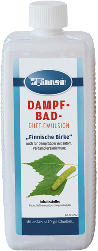 Finnsa Dampfbad-Duftemulsion - Finnische Birke - 1L