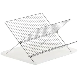 Zeller Geschirrabtropfständer 43 x 23 x 32 cm Farbe silberfarben