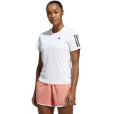 adidas Damen T-Shirt (Short Sleeve) Own The Run Tee, White, IC5189, 2XS