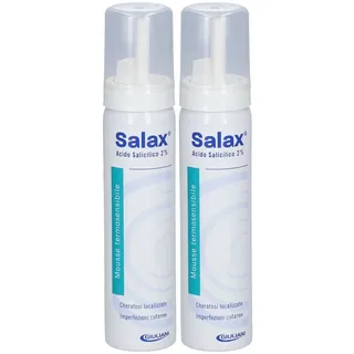 Salax® Acido Salicilico 2% Set da 2 2x75 ml Schiuma