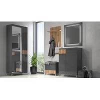 PLACES OF STYLE Wandspiegel »Onyx«, (H/B): 82,2/76cm), UV lackiert