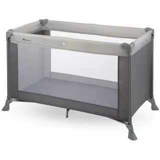 Bebeconfort Soft Dreams, Reisebett Baby, 0–3 Jahre (0–15 kg), leichtes Reisebettchen, Matratze aus Holzfasern & Schaumstoff (60 x 120 cm), Tragetasche, kompakt zusammenklappbar, Grey Mist
