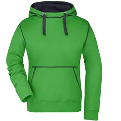 Damen Lifestyle Kapuzen-Sweatshirt "JN960" - XXL - green