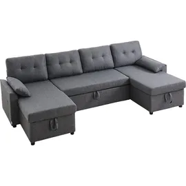 Vevor Schlafcouch 6-Sitzer Grau