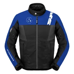 Spidi Corsa, Textiljacke H2Out - Schwarz/Blau - 4XL