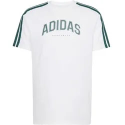 ADIDAS Herren Shirt Codes Collegiate Linear, WHITE, L