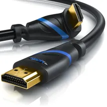 Primewire HDMI-Kabel 2.1 50 cm Blau/Schwarz