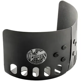 Optimus Clip-on Windschutz für Gaskartuschen & Töpfe bis Ø 11cm | Aluminium, 87 g