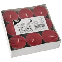 Papstar Teelichter 3,9 cm 18 St. rot