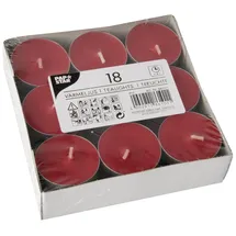 Papstar Teelichter 3,9 cm 18 St. rot