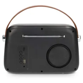 Nedis FM-Radio schwarz