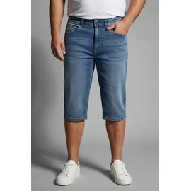 man's world plus "Große Größen", Herren, Gr. 64, N-Gr, blau (medium blau used), Denim/Jeans, Obermaterial: 98% Baumwolle, 2% Elasthan, unifarben, regular fit kniefrei, Jeans, gerade geschnittenes Bein, normale Leibhöhe, Regular-Fit