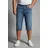 man's world plus "Große Größen", Herren, Gr. 64, N-Gr, blau (medium blau used), Denim/Jeans, Obermaterial: 98% Baumwolle, 2% Elasthan, unifarben, regular fit kniefrei, Jeans, gerade geschnittenes Bein, normale Leibhöhe, Regular-Fit