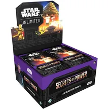 fantasyflightgames Star Wars Unlimited Secrets of Power Booster Display