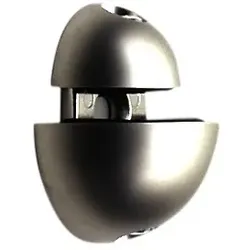 Format Glas- und Regalträger "Kivi" Edelstahl finish