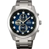 ORIENT Uhr NEO70er Chronograph Quarz blau Herren WV0471TT F/S mit Sendungsver...