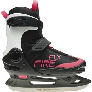 Firefly Alpha Soft III Eishockeyschuhe, Black/White/Pink, 33