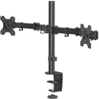 Hama Monitorhalterung 2 Monitore höhenverstellbar schwenk-/neigbar 13 - 32