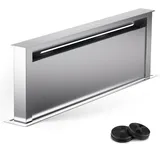 Klarstein Downdraft-Dunstabzugshaube 86,9 cm Schwarz