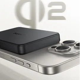 Baseus Airpow II 10000 mAh Qi2 Powerbank mit MagSafe 22,5 W mit Baseus Simple | schwarz