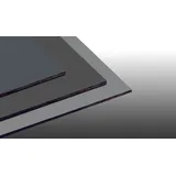 HPL Fassaden Platten (Stärke 8 mm) in Größe 1300 x 3050 mm in Anthrazit und Grau erhältlich - ideale Verkleidungsplatte für Außenbereich