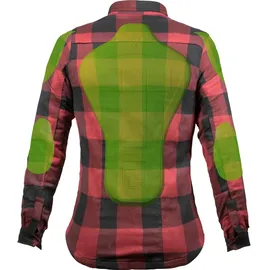John Doe Hemd Schwarz/Rot XS