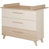 roba Wickelkommode Sidney , beige , Maße (cm): B: 110 H: 98