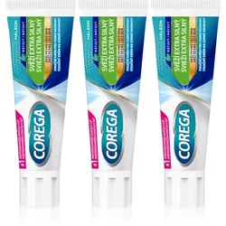 Corega Fresh Extra Strong Fixiercreme für den Zahnersatz 3x40 g