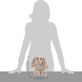 Brubaker Hasen Kuscheltier mit Schlappohren - 18 cm und 28 cm Plüschhase Geschenk für Kinder und Babys - Mama und Baby Hase Stofftier Kuschelhase