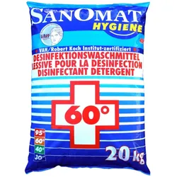 Sanomat Hygiene-Vollwaschmittel zur chemo-thermischen Wäschedesinfektion