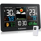Kalawen Wetterstation 9-IN-1 Weiß 9-IN-1