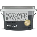 SCHÖNER WOHNEN Trendfarbe New Black 1 L