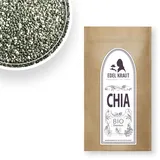 Chia Samen BIO 1kg | EDEL KRAUT - 1000g 100% reine Chiasamen Bio frei von jeglichen Zusatzstoffen und Gentechnik - Natur pur - chia seeds