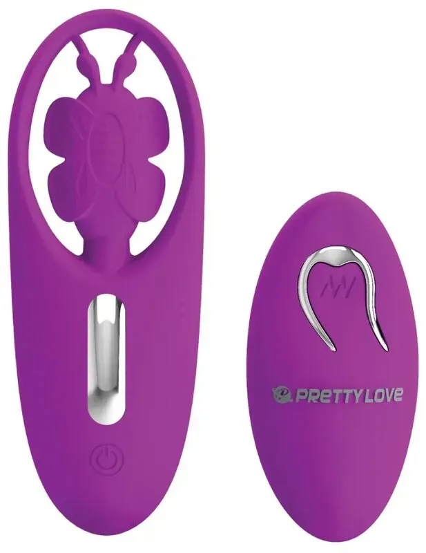 PRETTY LOVE - Dancing Butterfly Stimulator für Höschen mit Fernbedienung Flieder