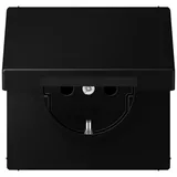 Jung Schuko-Steckdose IP44 Schwarz 1 St.