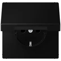 Jung Schuko-Steckdose IP44 Schwarz 1 St.