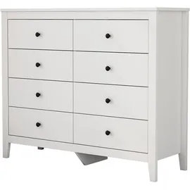 OTTO home Borkum Sideboard 120 x 100 x 40 cm Weiß
