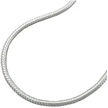 GALLAY Kette 1,5mm runde Schlangenkette Silber 925 42cm