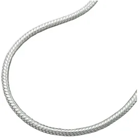 GALLAY Kette 1,5mm runde Schlangenkette Silber 925 42cm