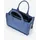 Valentino Shyla Shopper Baumwolle Blue