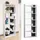 Vicco Bücherregal Raumteiler 61 x 160,2 x 22 cm Weiß