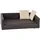Silvio Design Hundesofa Lucky 70 x 40 cm braun