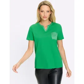 Heine Shirt T-Shirt Grasgrün 42