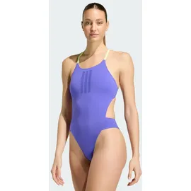 adidas Badeanzug 3-Streifen Tie Back Lila 38