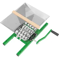 Wiltec Obstmühle 7L Trichter und Handkurbel Obsthäcksler leicht zu