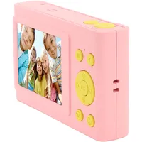 1080P-Kinderkamera, 12 MP Point-and-Shoot-Digitalkamera mit 16-fachem Digitalzoom, 2,4-Zoll-Farbbildschirm, Trageband, Kompakte Kleine Kamera für Kinder, Jungen und Mädchen