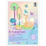 Buntpapierfabrik Ludwig Bähr Fotokarton-Block "pastell", DIN A3