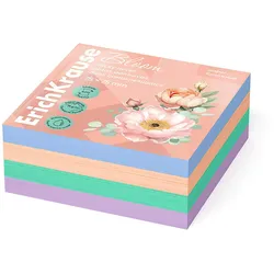 Haftnotizen 75x75mm 400 Blatt wiederablösbar selbstklebend Langlebige Notizzettel Klebezettel Buntes Post It Set Mix Bunt Pastell